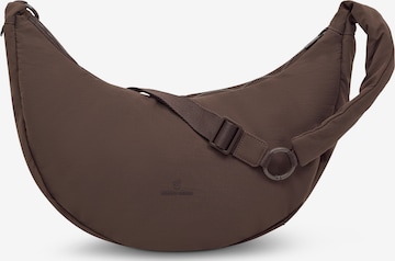 Johnny Urban Halbmondtasche 'Lou Large' in Braun: Vorderseite