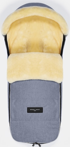 Werner Christ Baby Fußsack 'Ladis' in Blau: Vorderseite