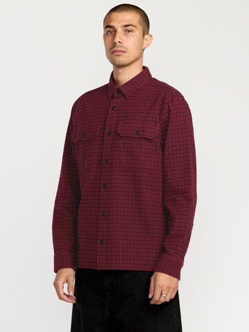 Volcom Regular Fit Hemd 'Augustone' in Rot