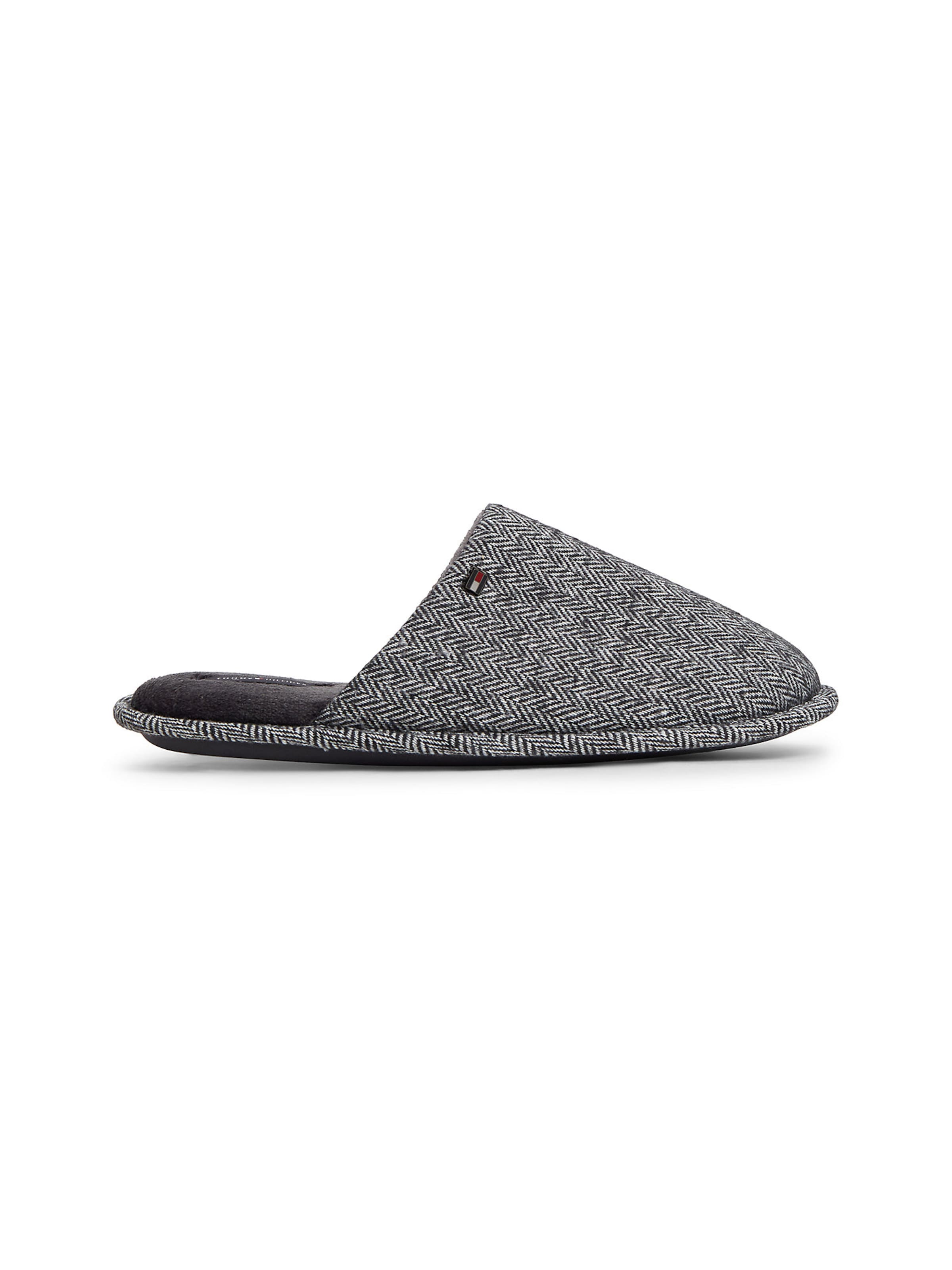 TOMMY HILFIGER Hausschuh in Grau