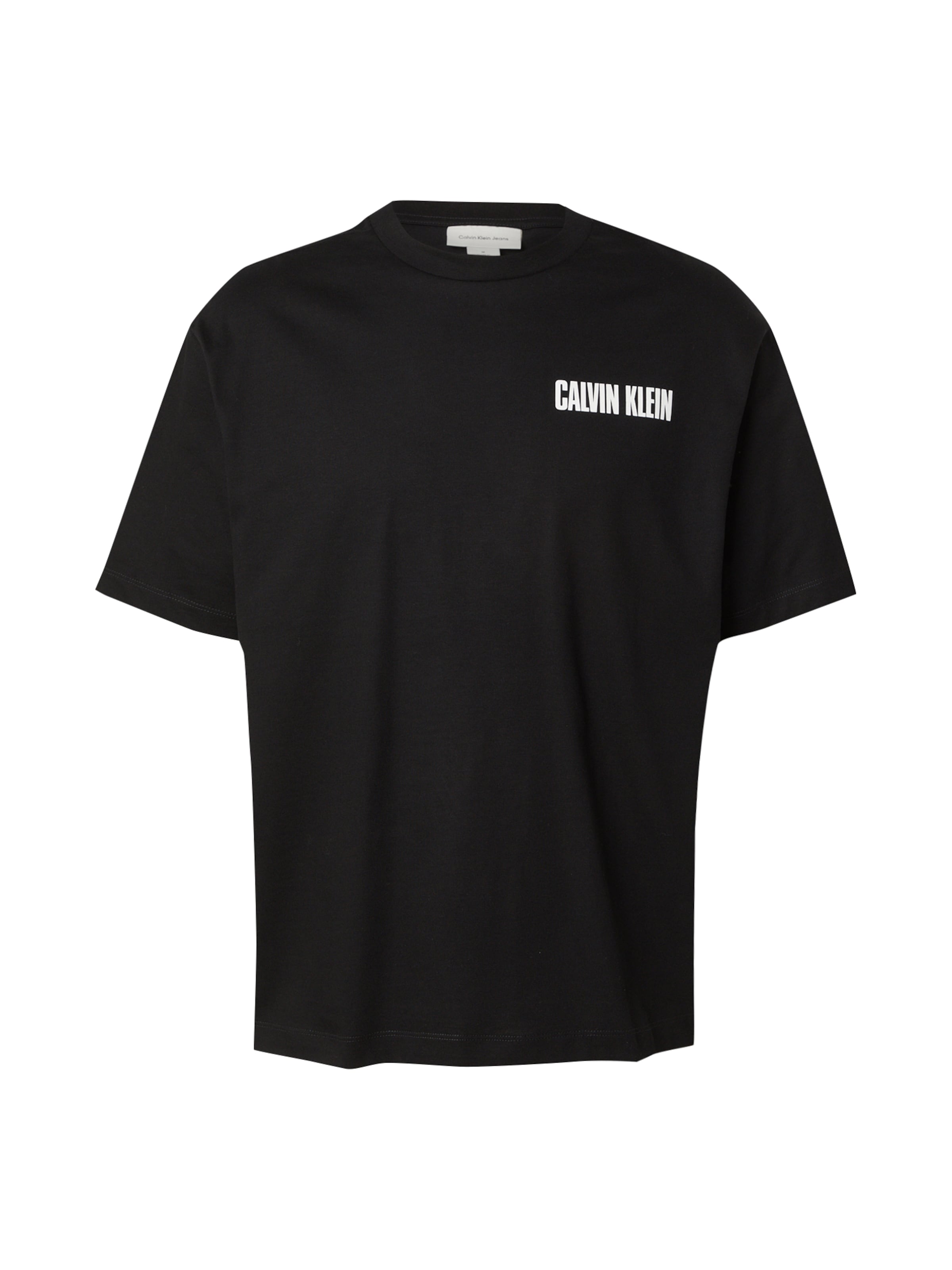 Calvin Klein Jeans Shirt in Black: front