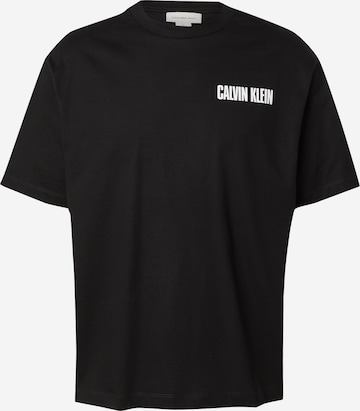 juoda Calvin Klein Jeans Marškinėliai: priekis
