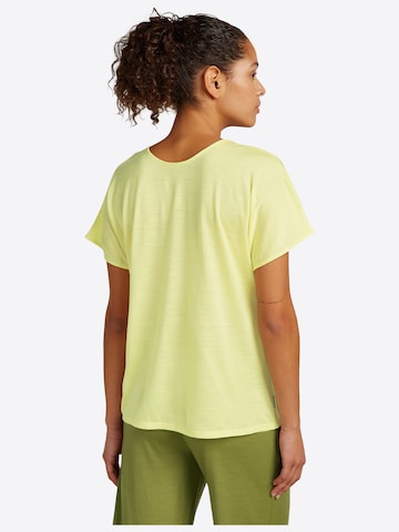 ICEBREAKER Shirt 'Merino Drayden Reversible Top' in Geel