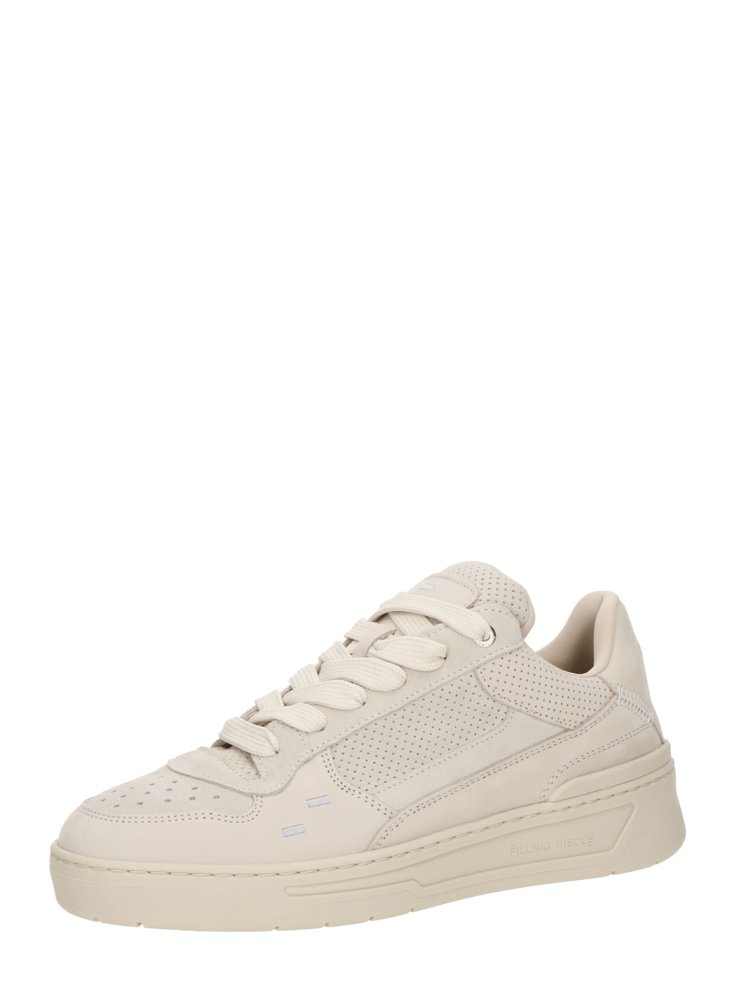 Baskets basses 'Cruiser Dive' Filling Pieces en blanc : devant