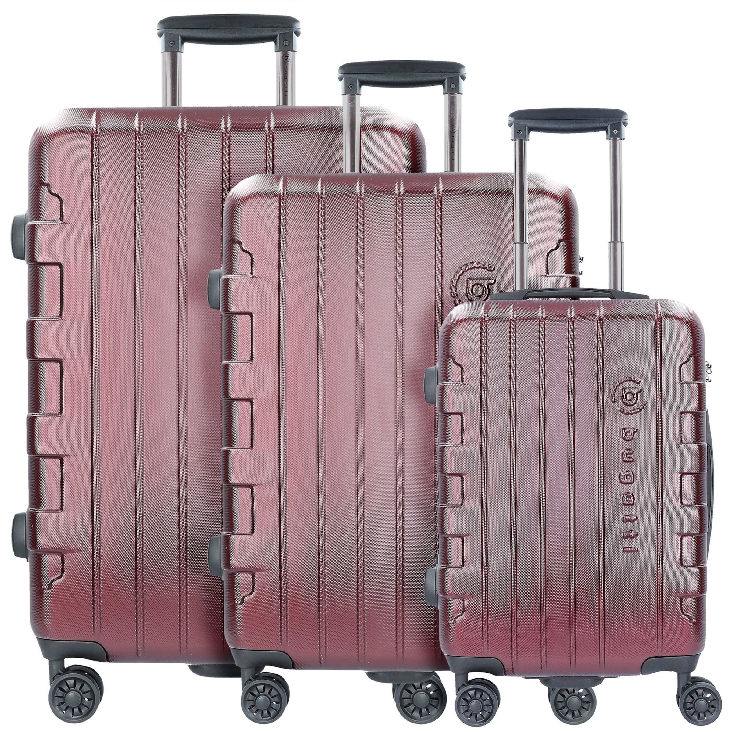 bugatti Suitcase set 'Galatea' in Red: front