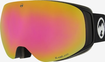 Mowmow Sportgerät 'MowMow GRAVITY Ski Goggles - Free Bonus Lens - Magnetic - ECO: Bioresin Frame & Recycled - UV400 - Unisex' in Rot: Vorderseite