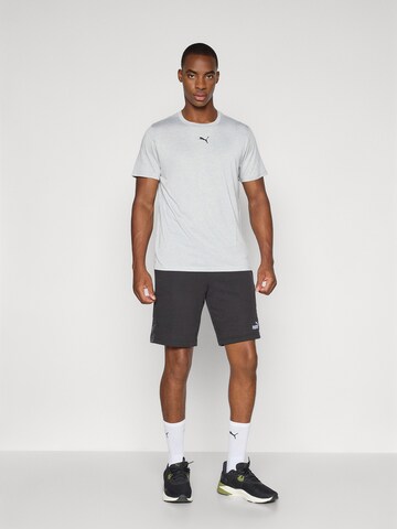 PUMA Performance shirt 'TAD ESSENTIALS HEATHER' in Grey