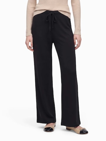Kaffe Wide leg Pants 'KAAnnie' in Black: front