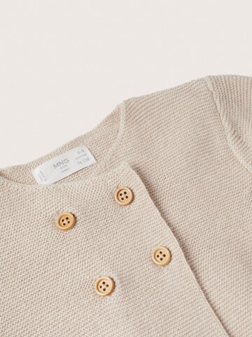 MANGO KIDS Cardigan 'Dijon' i beige