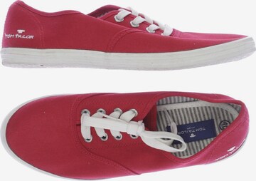 TOM TAILOR Sneakers & Trainers in 40 in Red: front