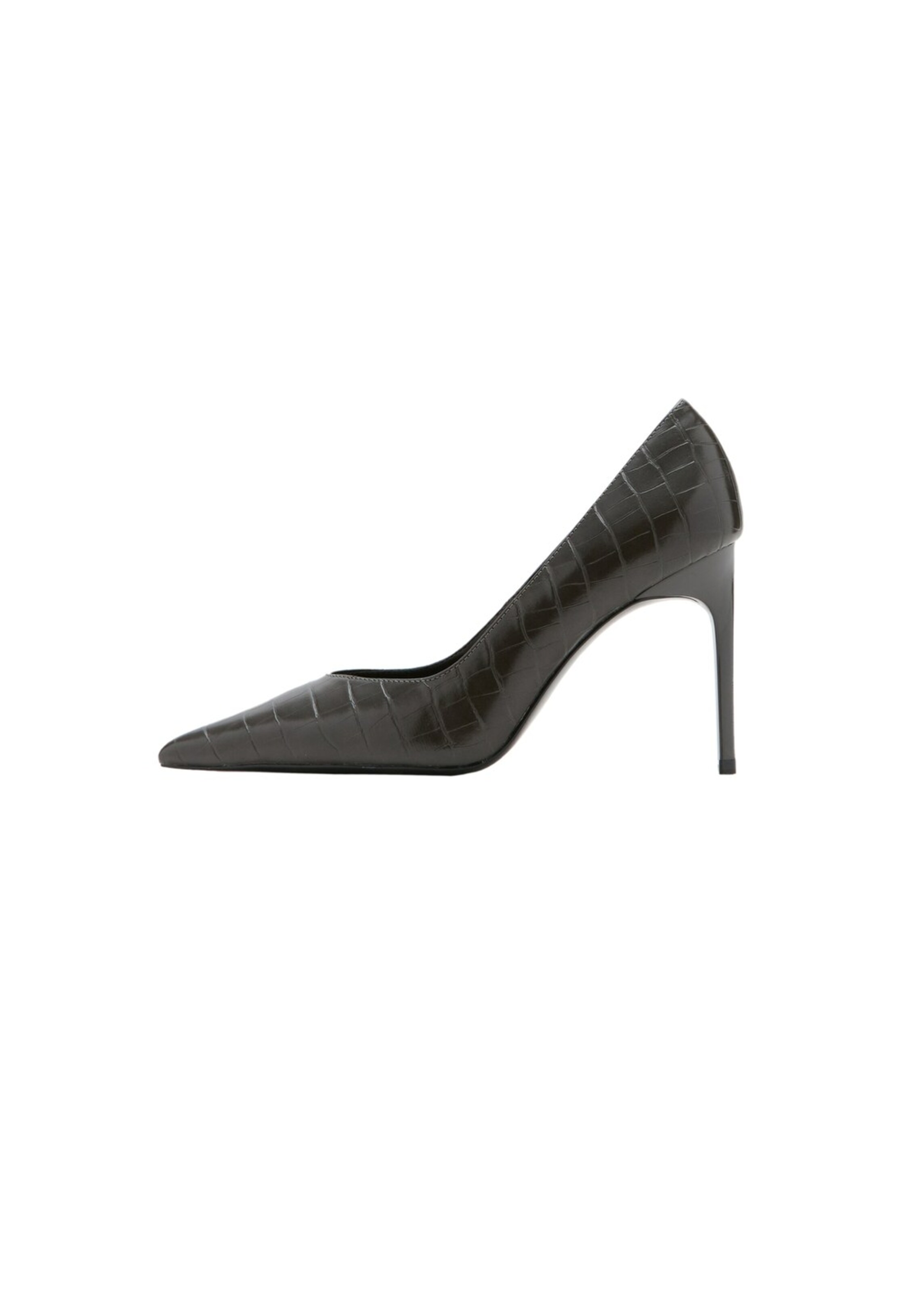 MANGO Pumps in Grey: front