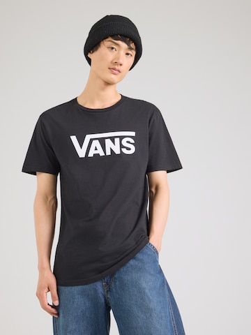 VANS - Camiseta 'CLASSIC' en negro: frente