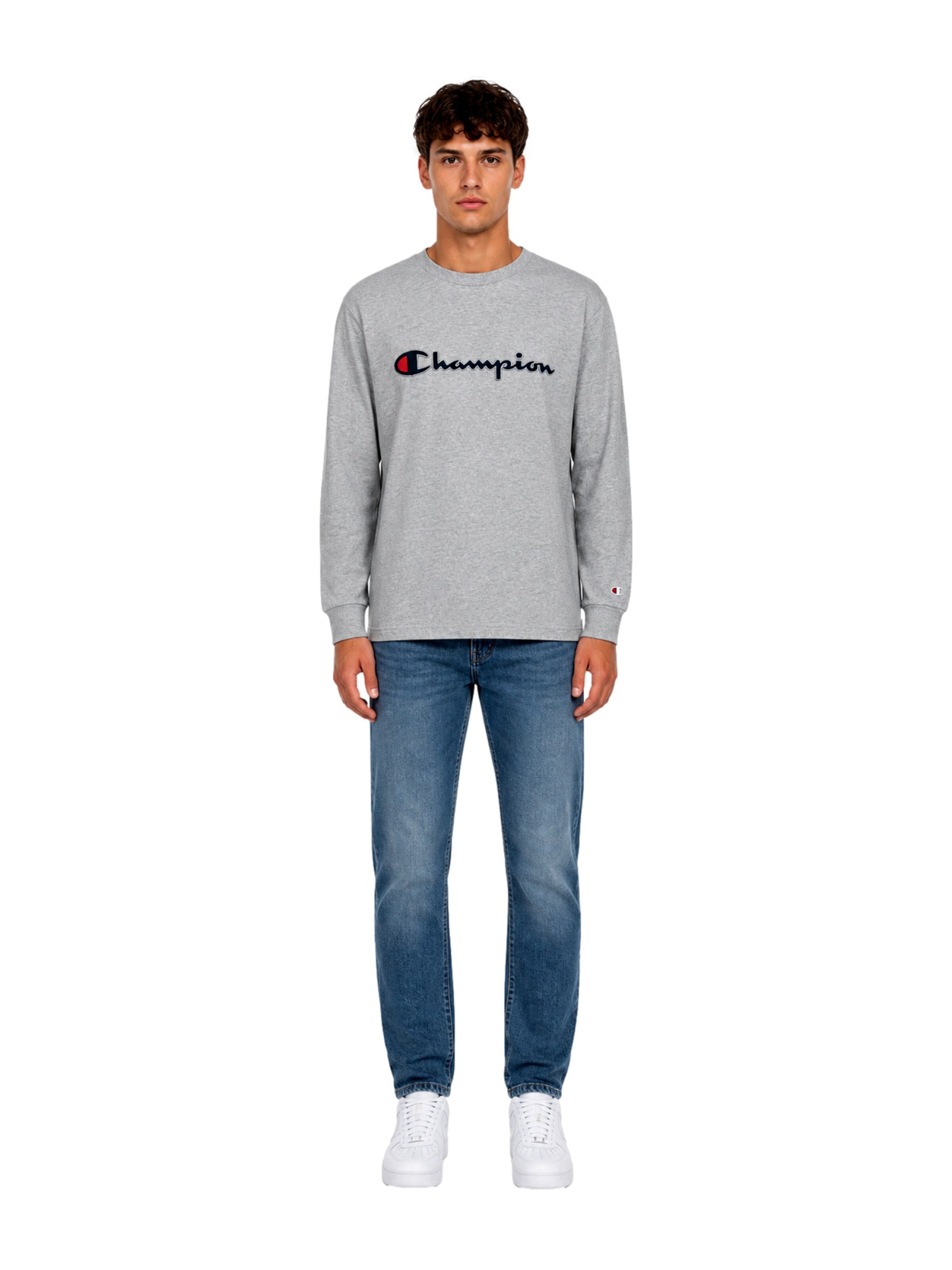 Sweat-shirt Champion en gris