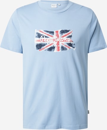 Pepe Jeans Shirt 'CLAG' in Blue: front