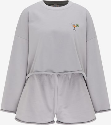 IZIA Sweat suit in Grey: front