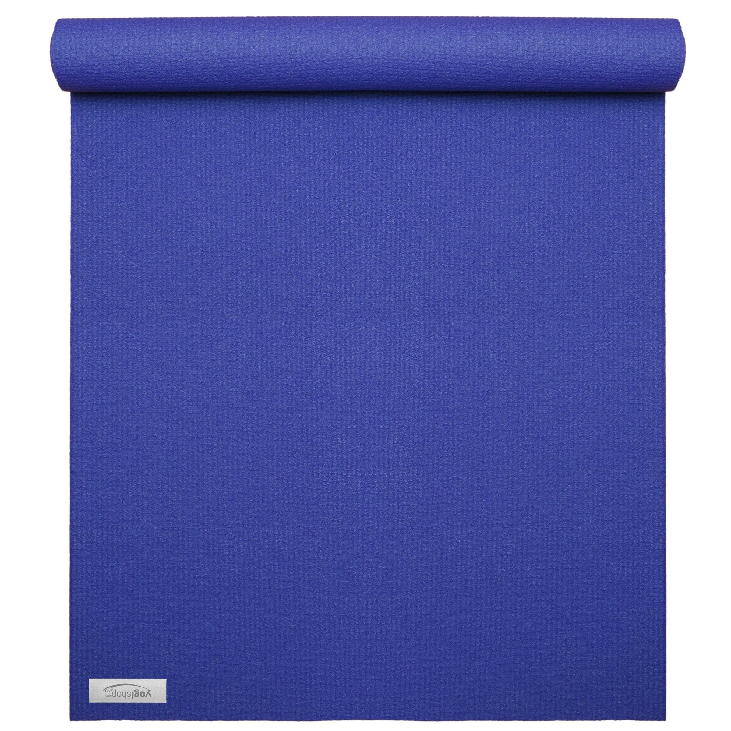 Yogishop Matte 'Spezial' in Blau: Vorderseite