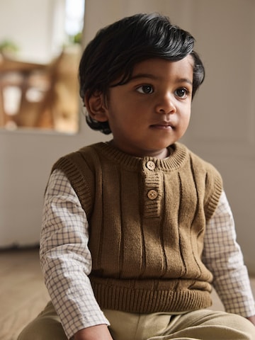 Gilet Lil'Atelier en marron : devant