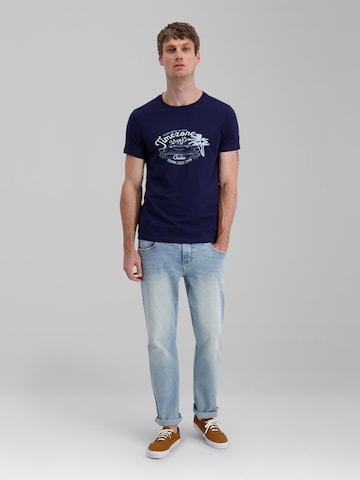 TIMEZONE Shirt 'Cuba' in Blue