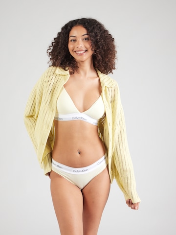 Triangle Soutien-gorge Calvin Klein Underwear en jaune
