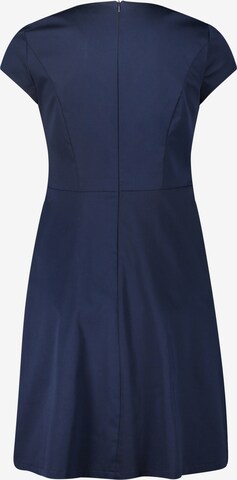 Vera Mont Basic-Kleid mit ausgestelltem Rock in Blau