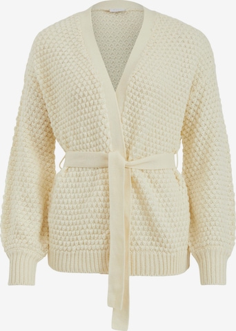 VILA Strickjacke 'Liomy' in Beige: predná strana