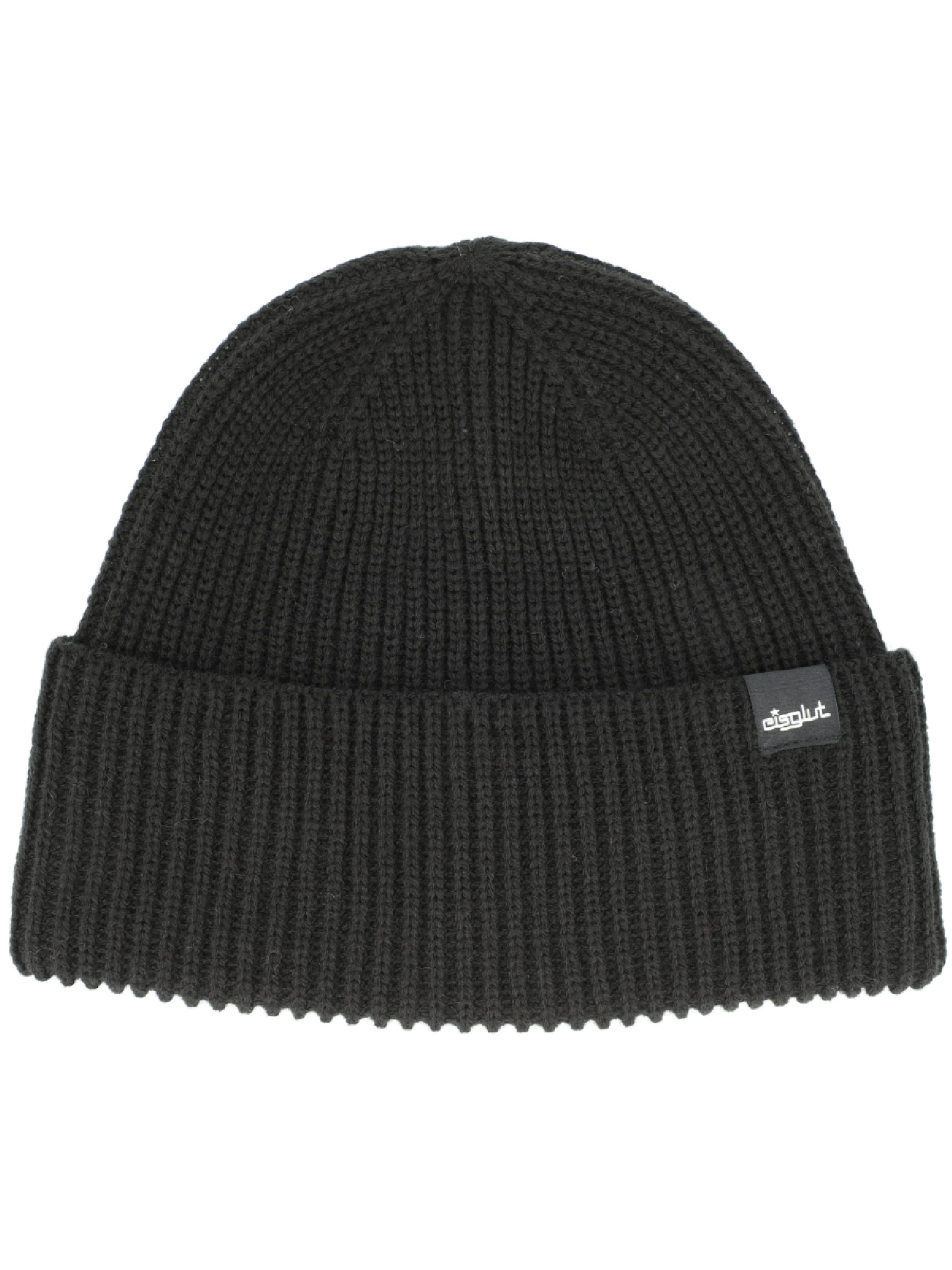 Bonnet 'Samo' Eisglut en noir : devant