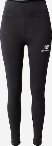 new balance Skinny Leggings 'Essentials' in Black: front