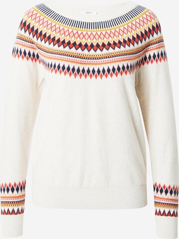 ESPRIT Sweater in Beige: front