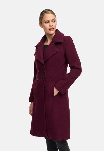 Manteau mi-saison 'Wooly' NAVAHOO en rouge