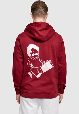 Mister Tee Sweatshirt 'El Patron' in Red: front