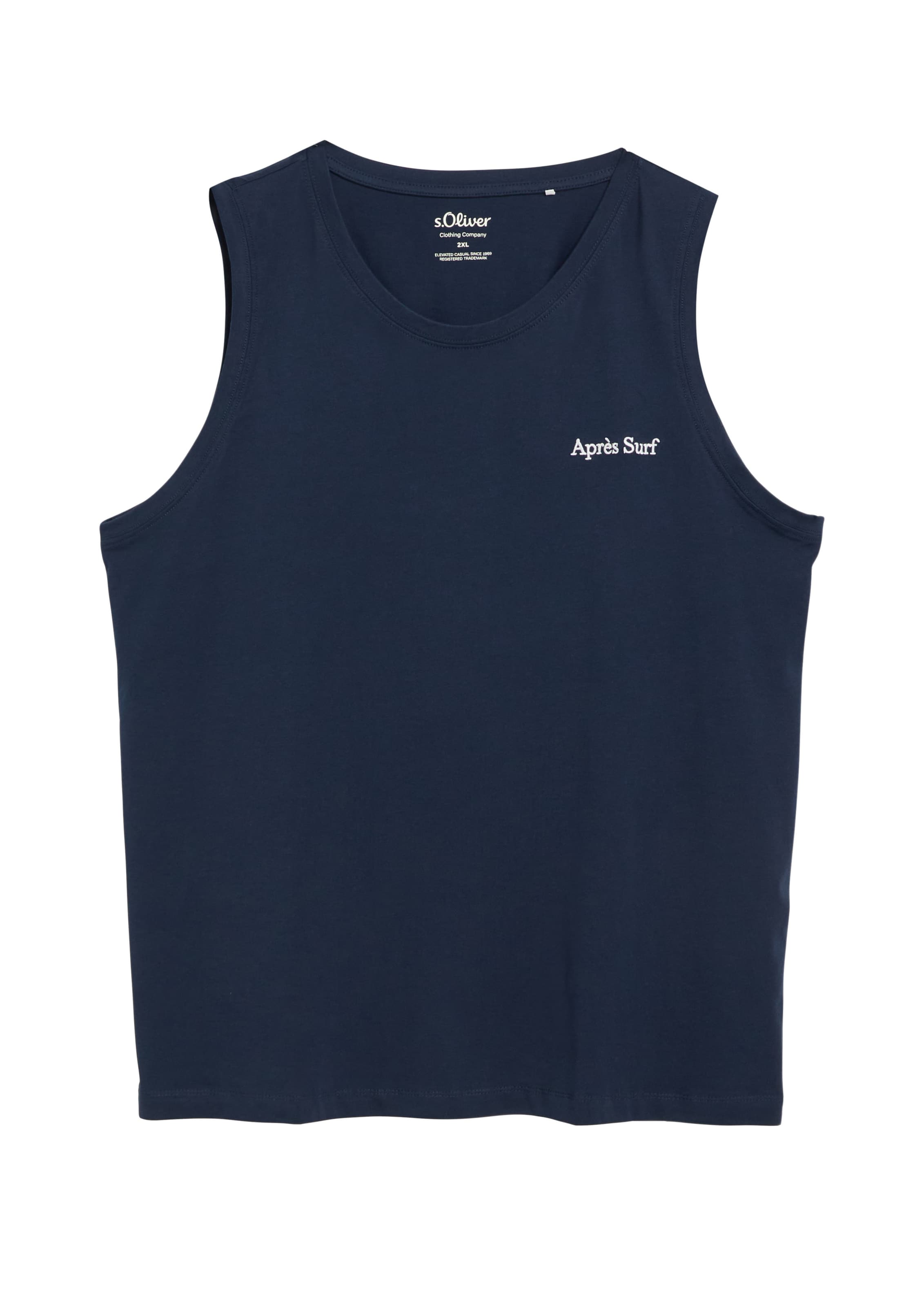 s.Oliver Shirt in Blauw: voorkant