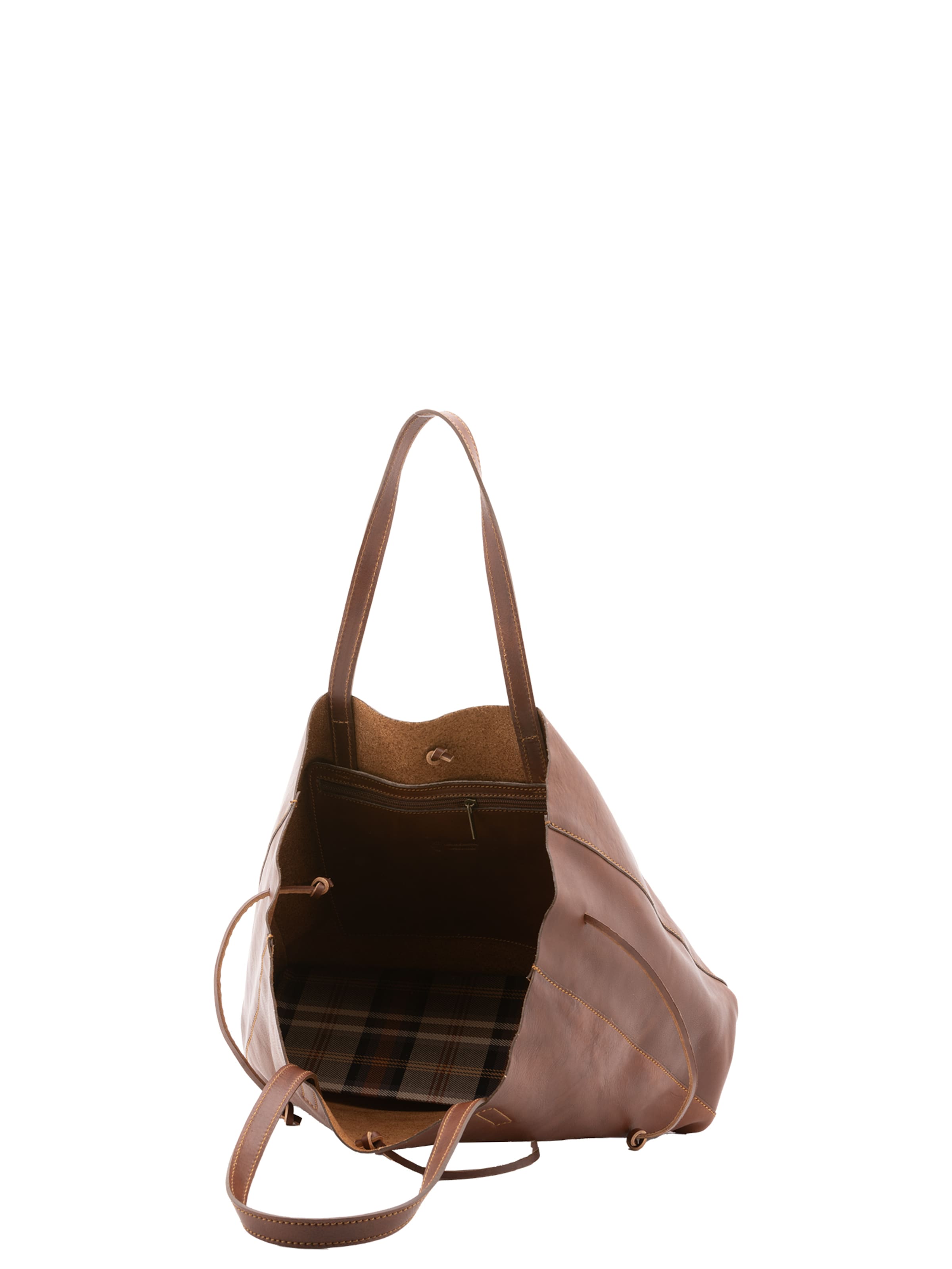 Borsa a spalla di Viola Castellani in marrone