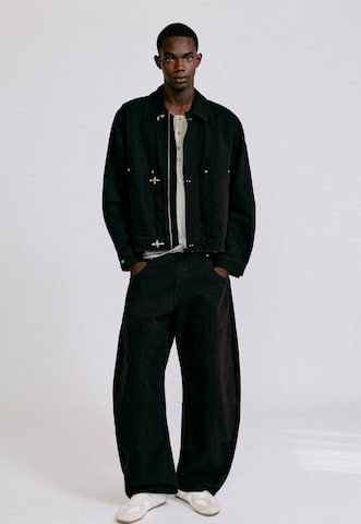 Pull&Bear Between-Season Jacket in Black