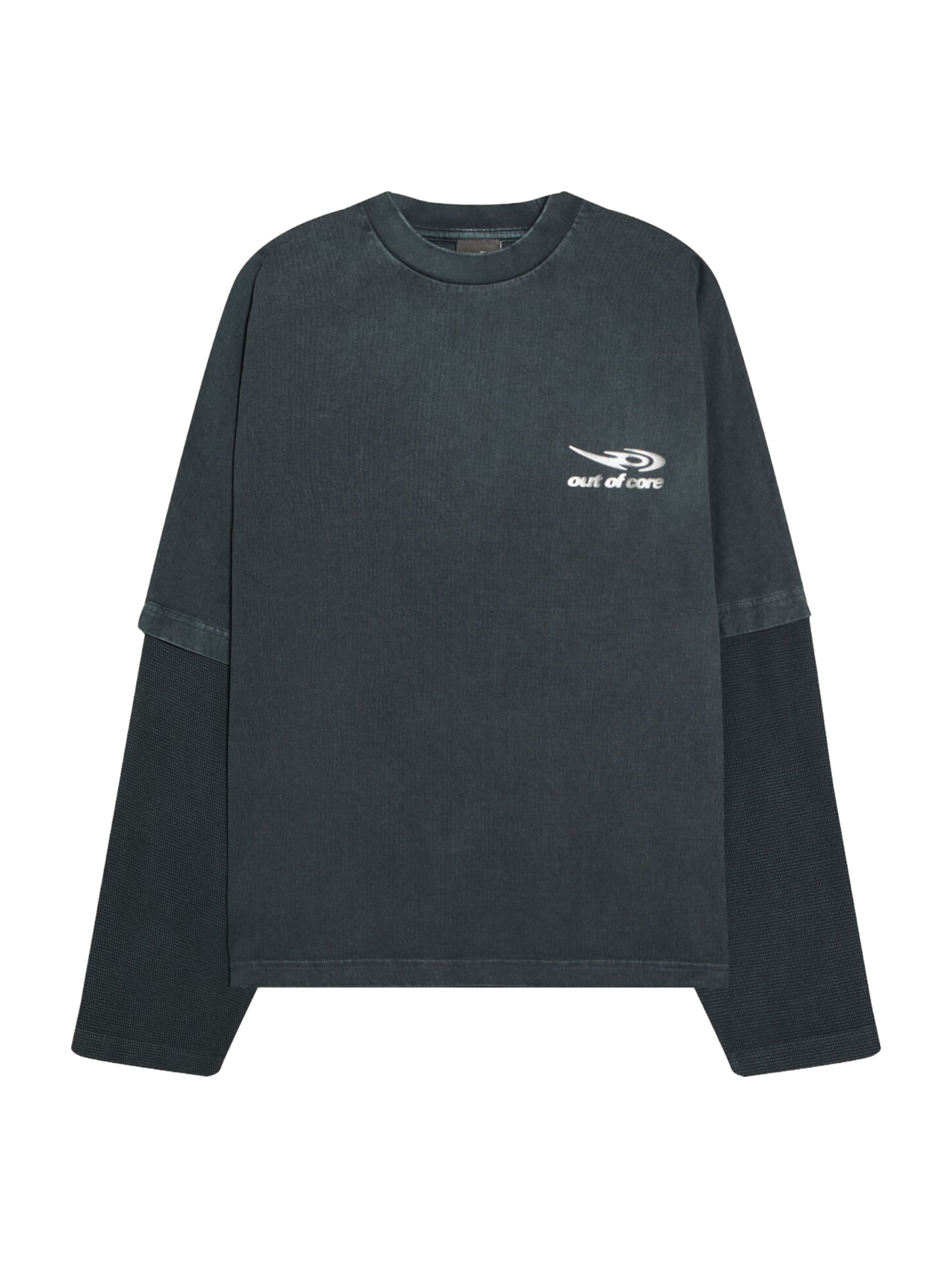 Bershka Shirt in de kleur Zwart / Wit, Productweergave