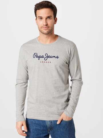 Pepe Jeans Shirt 'EGGO' in Grijs: voorkant