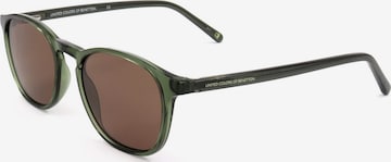Occhiali da sole 'BEO1037' di UNITED COLORS OF BENETTON in verde: frontale