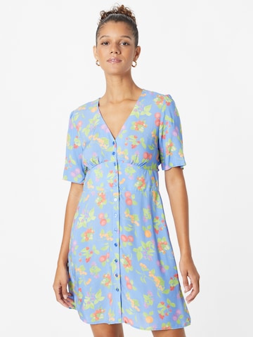 Robe 'Alexa' Nobody's Child en bleu : devant