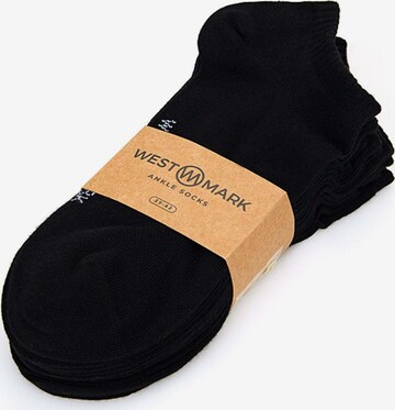 WESTMARK LONDON Socke 'Ankle' in Schwarz