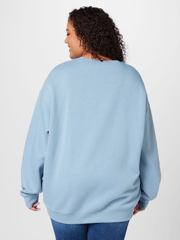 Nasty Gal Plus Sweatshirt i blå