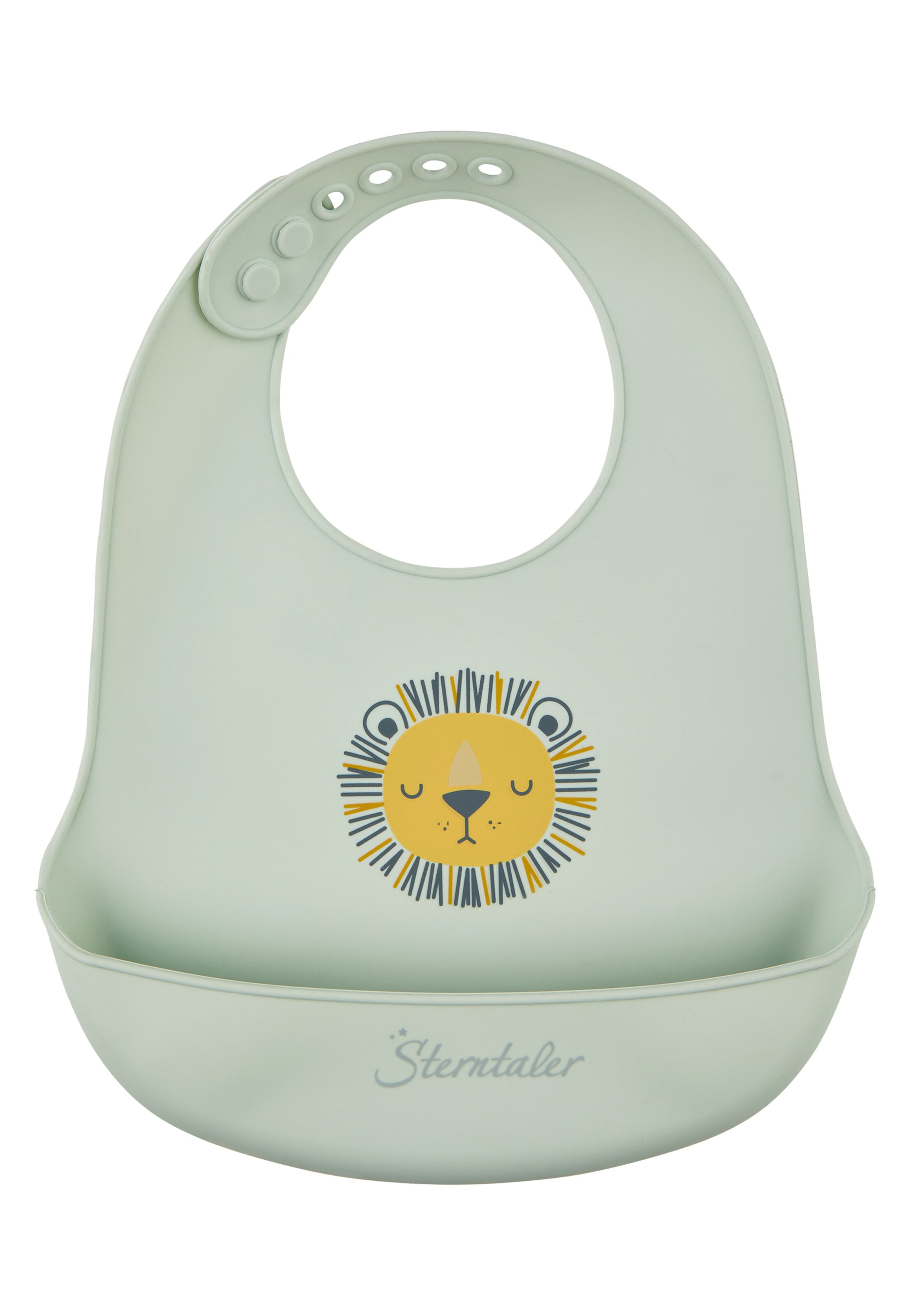 STERNTALER Bib 'LÖWE LEO' in Green