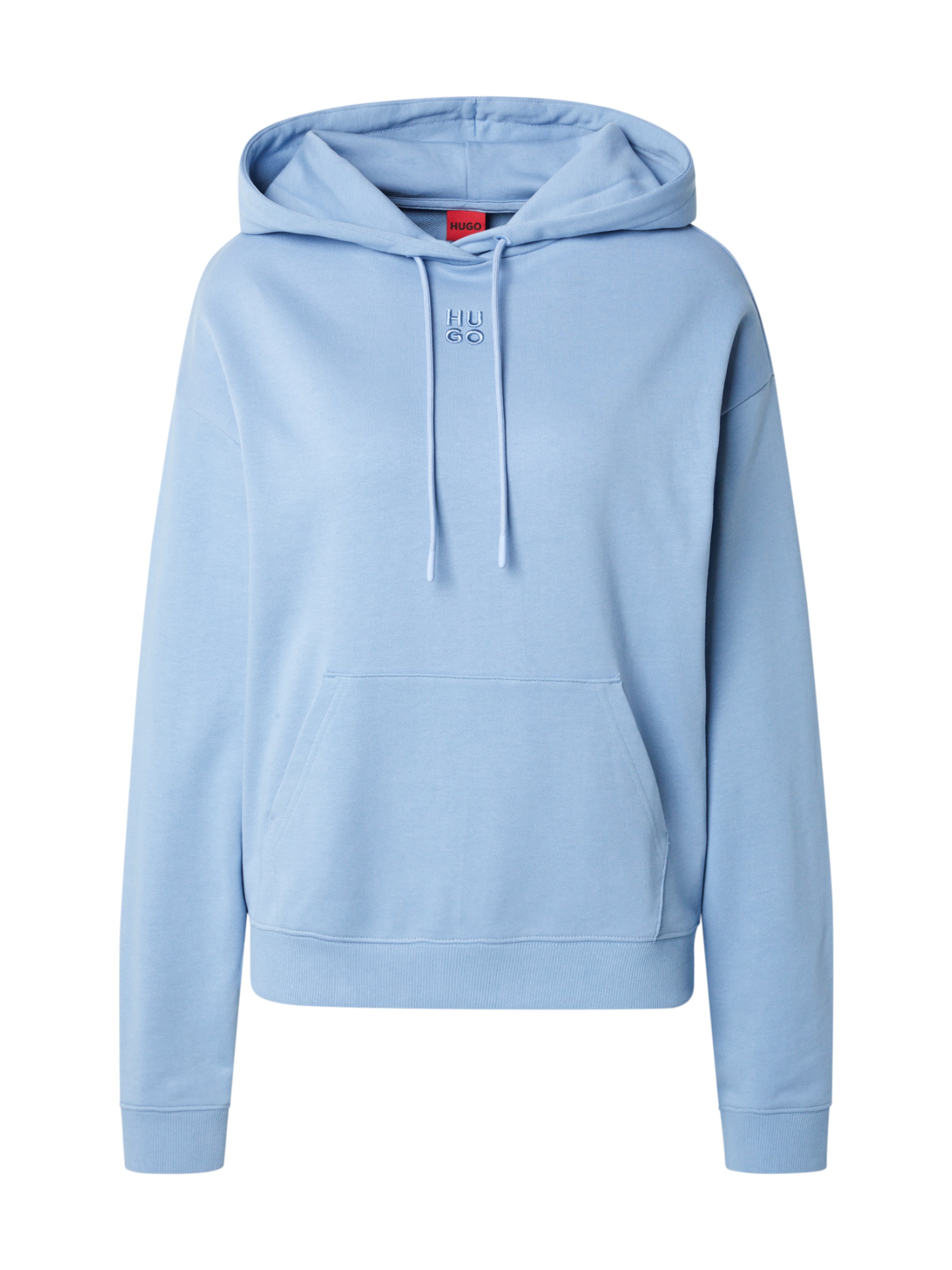 HUGO Sweatshirt 'Delfinia' in Blue: front