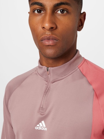 ADIDAS SPORTSWEAR Funktionsshirt 'Colourblock' in Lila