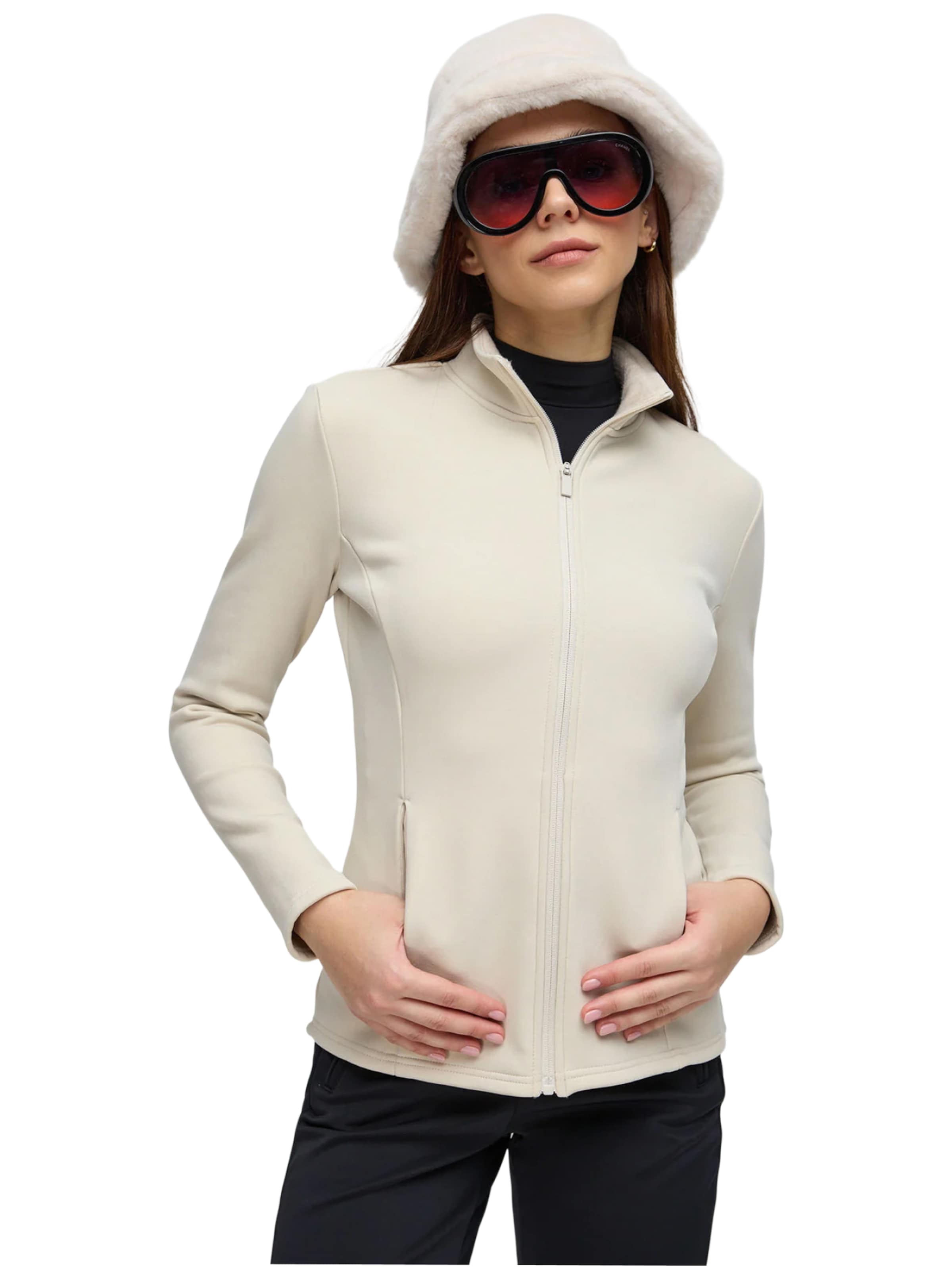 No Matter What Sweatjacke in Beige