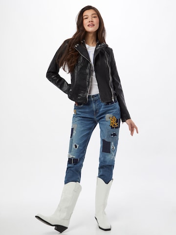 Lauren Ralph Lauren Prehodna jakna 'FEYOSHI' | črna barva