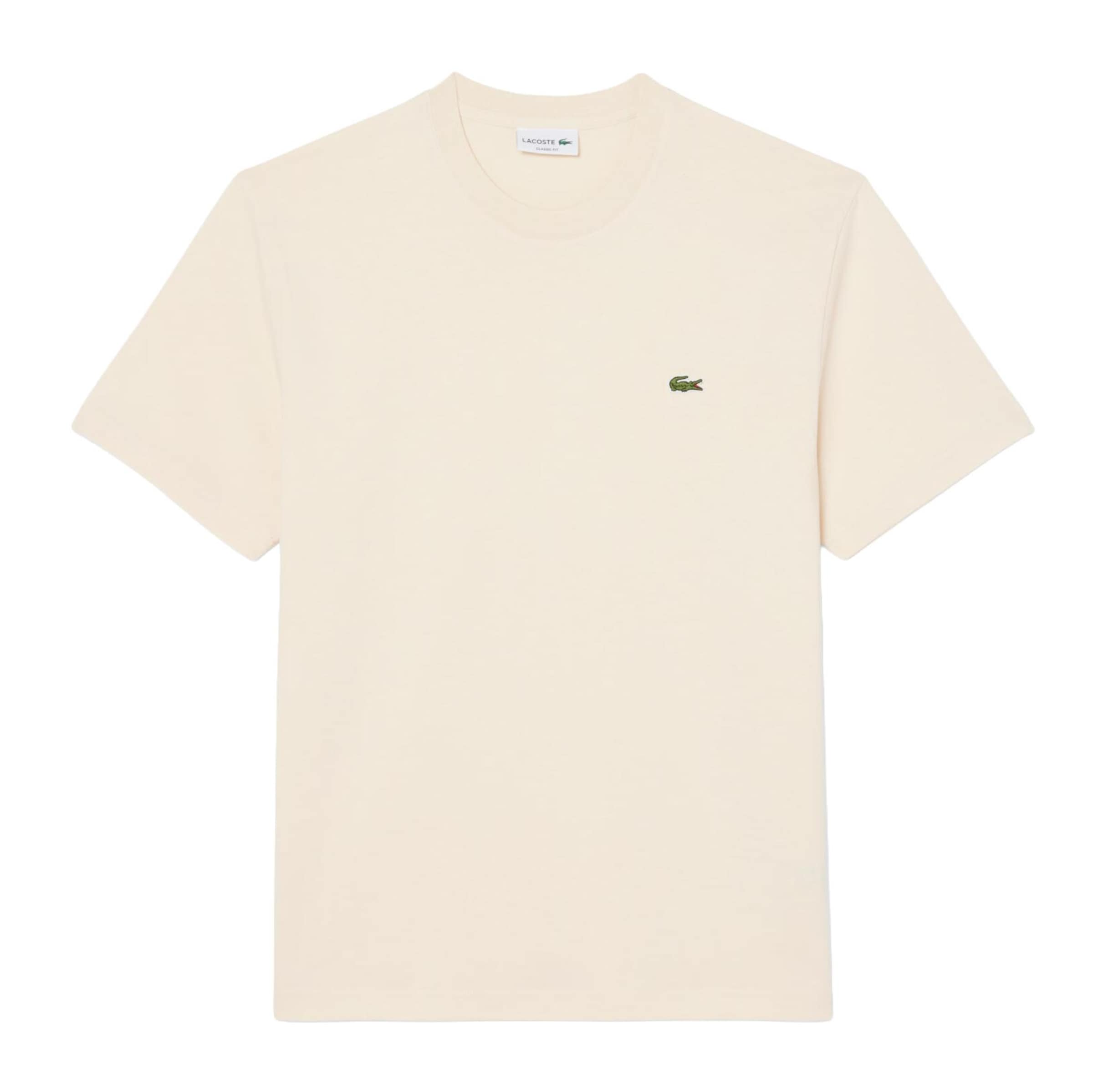 LACOSTE T-Shirt ' Crewneck Tee ' in beige, Produktansicht