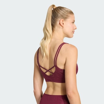 ADIDAS PERFORMANCE Korzetová Sportovní podprsenka 'All Me Essentials' – červená