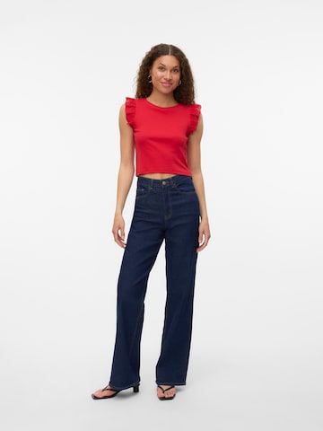 VERO MODA Top 'VMSilje' in Red
