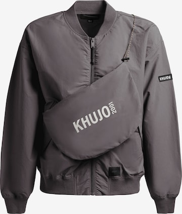 Giacca di mezza stagione 'FACEE' di khujo in grigio: frontale