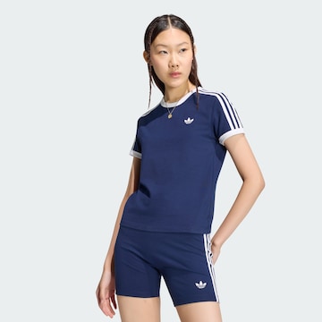 T-shirt ADIDAS ORIGINALS en bleu : devant