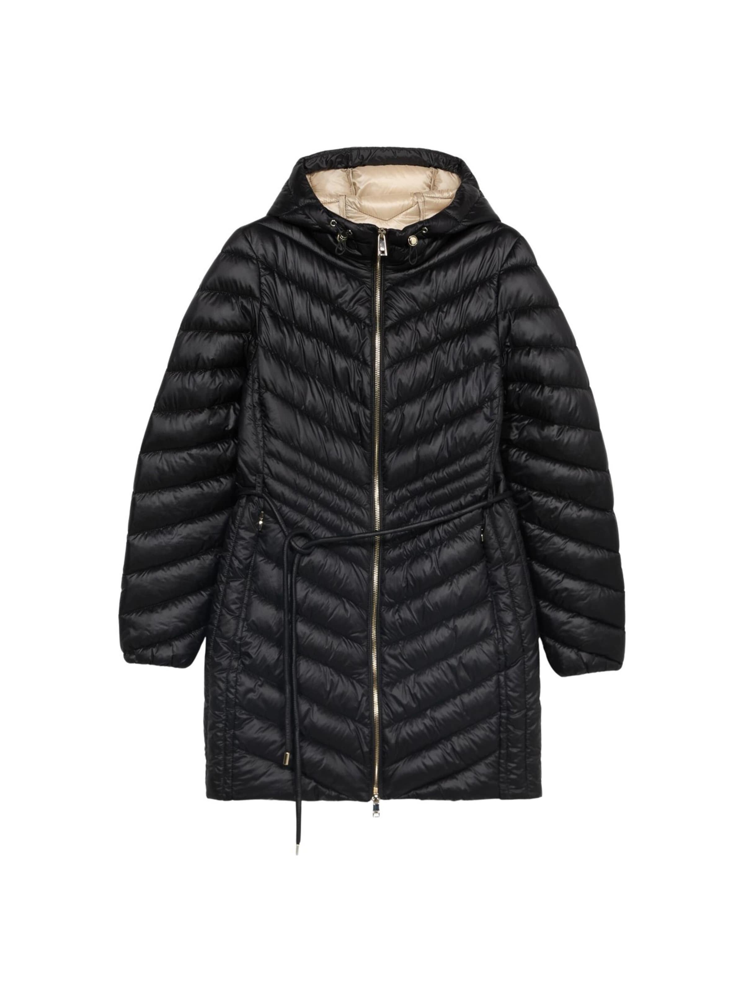 oltre Winterjas in Zwart: voorkant